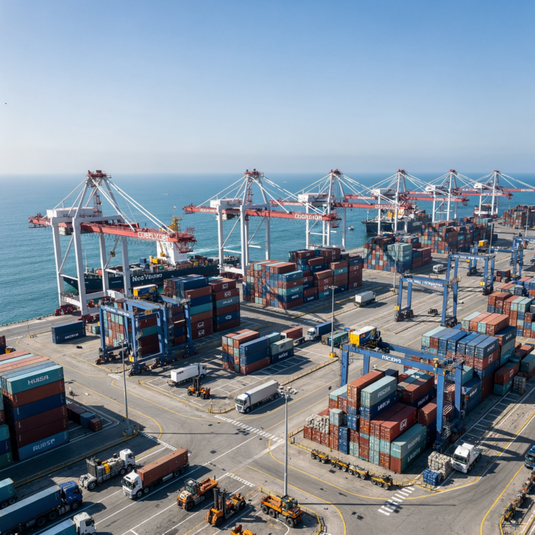 TOS simulation integration examples in container terminals - loadmaster.ai