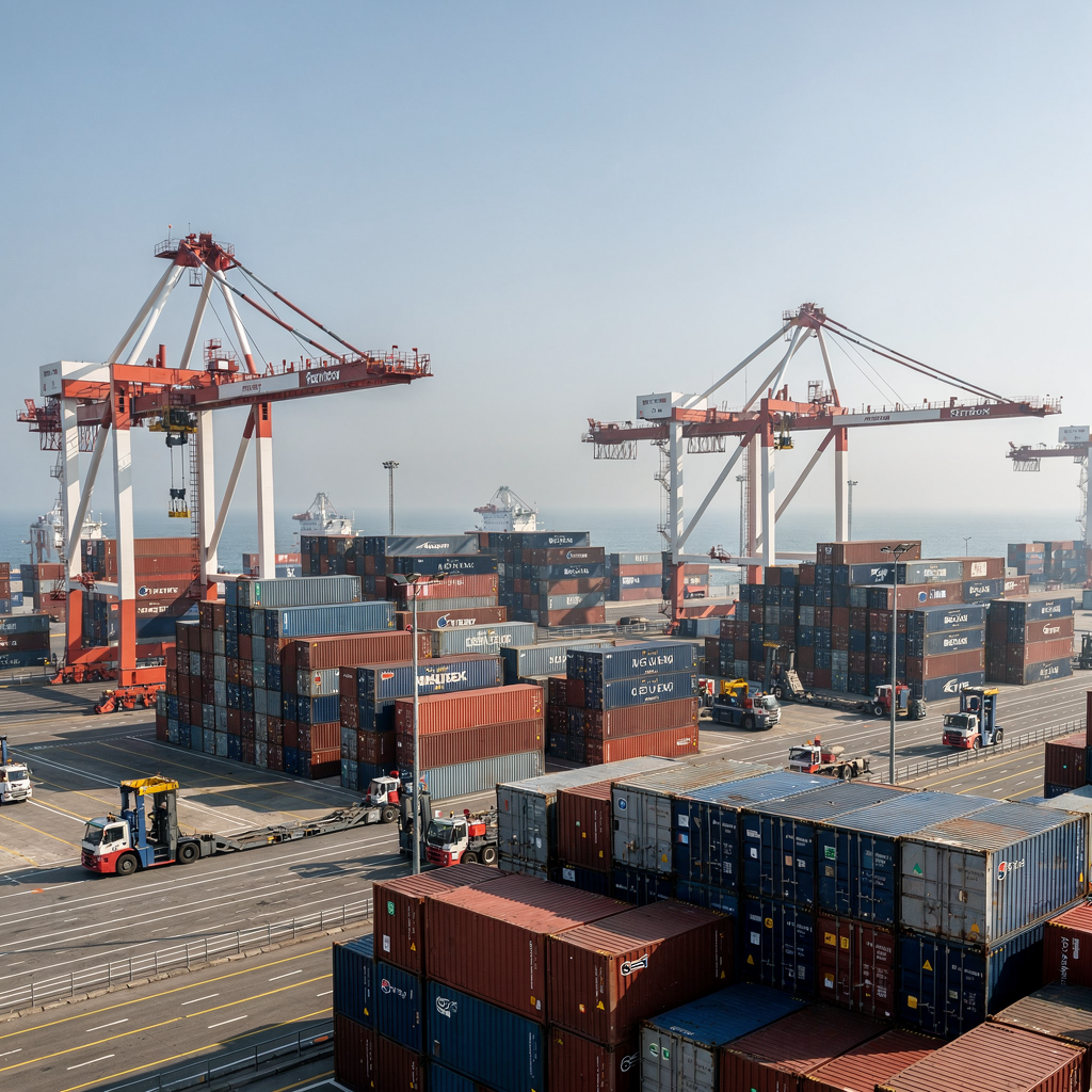 Container ship automation and stowage plan for secure cargo